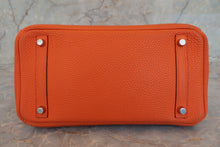 將圖片載入圖庫檢視器 HERMES／エルメス バーキン30 トゴ オレンジ □O刻印 ハンドバッグ 700060073
