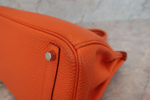 將圖片載入圖庫檢視器 HERMES／エルメス バーキン30 トゴ オレンジ □O刻印 ハンドバッグ 700060073
