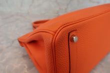 將圖片載入圖庫檢視器 HERMES／エルメス バーキン30 トゴ オレンジ □O刻印 ハンドバッグ 700060073
