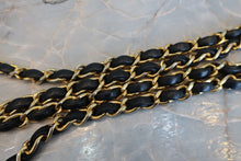 Load image into Gallery viewer, CHANEL Big CC mark chain shoulder bag Lambskin Black/Gold hadware Shoulder bag 800090010

