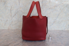 画像をギャラリービューアに読み込む, HERMES／エルメス ピコタンロックタッチPM トリヨンクレマンス/ヴォースイフト ルージュアッシュ/ブリック □R刻印 ハンドバッグ 800010138
