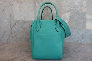 HERMES／エルメス リンディ34 ヴォースイフト ラゴン □K刻印 ショルダーバッグ 700060046