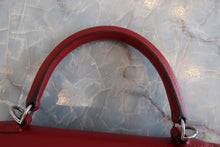 将图片加载到图库查看器，HERMES KELLY 25 Epsom leather Rouge □L刻印 Shoulder bag 700080125

