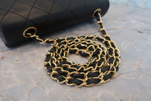 Load image into Gallery viewer, CHANEL Mini Matelasse single flap chain shoulder bag Lambskin Black/Gold hadware Shoulder bag 800030023
