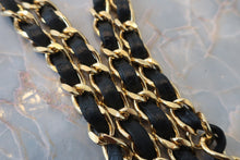 Load image into Gallery viewer, CHANEL Mini Matelasse single flap chain shoulder bag Lambskin Black/Gold hadware Shoulder bag 800030023
