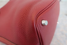 画像をギャラリービューアに読み込む, HERMES／エルメス ピコタンロックタッチPM トリヨンクレマンス/ヴォースイフト ルージュアッシュ/ブリック □R刻印 ハンドバッグ 800010138
