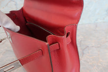 将图片加载到图库查看器，HERMES KELLY 25 Epsom leather Rouge □L刻印 Shoulder bag 700080125
