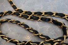 Load image into Gallery viewer, CHANEL Big Matelasse chain single flap chain shoulder bag Lambskin Black/Gold hadware Shoulder bag 700090228
