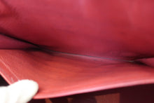 将图片加载到图库查看器，HERMES KELLY 25 Epsom leather Rouge □L刻印 Shoulder bag 700080125

