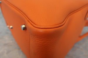 HERMES LINDY 34 Clemence leather Orange □L刻印 Shoulder bag 700060003