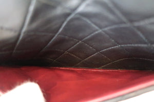 CHANEL Matelasse single flap chain shoulder bag Lambskin Black/Gold hadware Shoulder bag 600060065