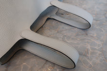 Load image into Gallery viewer, HERMES PICOTIN LOCK MM Clemence leather Blue pale Z Engraving Hand bag 800010065
