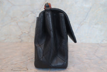 Load image into Gallery viewer, CHANEL Matelasse tortoiseshell chain shoulder bag Lambskin Black Hand bag 700120122
