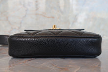 画像をギャラリービューアに読み込む, CHANEL/シャネル マトラッセウエストバッグ キャビアスキン ブラック/ゴールド金具 ウエストバッグ 700110020
