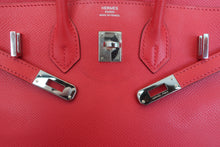 将图片加载到图库查看器，HERMES BIRKIN 25 Epsom leather Bougainvillier □N刻印 Hand bag 600090285
