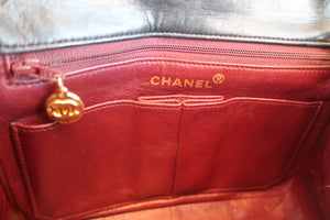 CHANEL/香奈儿 迷你CF 单盖 链条包 羊皮 Black/Gold hadware(黑色/金色金属) 肩背包 600070112