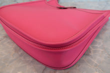 将图片加载到图库查看器，HERMES EVELYNE 3PM Epsom leather Rose tyrien □O刻印 Shoulder bag 700070170
