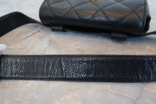 画像をギャラリービューアに読み込む, CHANEL/シャネル マトラッセウエストバッグ キャビアスキン ブラック/ゴールド金具 ウエストバッグ 700110020
