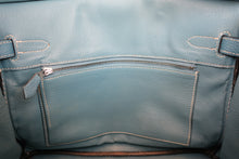 Load image into Gallery viewer, HERMES BIRKIN 30 Togo leather Blue jean  □H Engraving Hand bag 600120297
