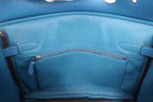 将图片加载到图库查看器，HERMES BIRKIN 30 Clemence leather Mykonos □O刻印 Hand bag 800100074
