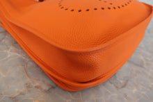 Load image into Gallery viewer, HERMES EVELYNE 3PM Clemence leather Orange □P Engraving Shoulder bag 800080193
