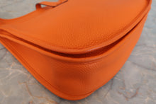 Load image into Gallery viewer, HERMES EVELYNE 3PM Clemence leather Orange □P Engraving Shoulder bag 800080193
