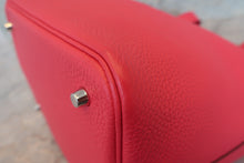 将图片加载到图库查看器，HERMES PICOTIN LOCK MM Clemence leather Rose extreme  D刻印 Hand bag 8000101664
