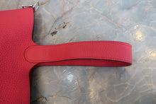 将图片加载到图库查看器，HERMES PICOTIN LOCK MM Clemence leather Rose extreme  D刻印 Hand bag 8000101664
