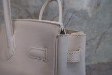 将图片加载到图库查看器，HERMES BIRKIN 35 Swift leather White □N刻印 Hand bag 600120196
