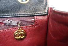 将图片加载到图库查看器，CHANEL/香奈儿 CF 拼色 链条 肩背包 羊皮 Black/Red/Gold hadware(黑色/红色/金色金属) 肩背包 800040047
