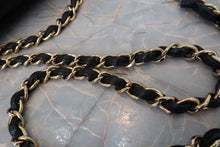 Load image into Gallery viewer, CHANEL Matelasse double flap chain shoulder bag Caviar skin Black/Gold hardware Shoulder bag 700090229
