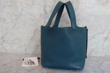 将图片加载到图库查看器，HERMES PICOTIN LOCK TOUCH MM Clemence leather/Swift leather Colvert T刻印 Hand bag 600060118
