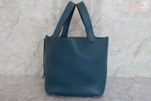 将图片加载到图库查看器，HERMES PICOTIN LOCK TOUCH MM Clemence leather/Swift leather Colvert T刻印 Hand bag 600060118
