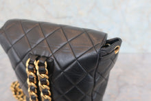 画像をギャラリービューアに読み込む, CHANEL/シャネル マトラッセチェーンリュック ラムスキン ブラック/ゴールド金具 リュック 800040022
