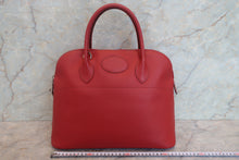 Load image into Gallery viewer, HERMES BOLIDE 35 Epsom leather Rouge garance □K Engraving Shoulder bag 700120108

