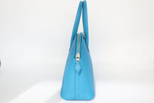将图片加载到图库查看器，HERMES BOLIDE 27 Epsom leather Blue zanzibar A刻印 Shoulder bag 800100088
