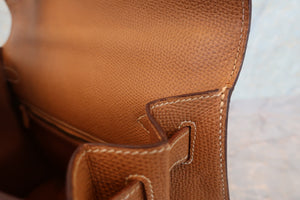 HERMES／エルメス ケリー28 クシュベル ナチュラル ハンドバッグ 700050287