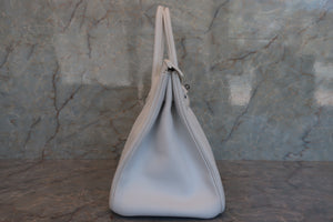 HERMES／エルメス バーキン35 ヴォーエプソン ホワイト □K刻印 ハンドバッグ 700070126