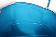 将图片加载到图库查看器，HERMES BOLIDE 27 Epsom leather Blue zanzibar A刻印 Shoulder bag 800100088
