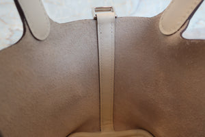 HERMES／エルメス ピコタンロックマイクロ（ミクロ） ラッキーデイジー ヴォースイフト ナタ/ヴェール B刻印 ハンドバッグ 700080187