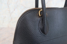 画像をギャラリービューアに読み込む, HERMES／エルメス ボリード31 アルデンヌ ブラック 〇Y刻印 ハンドバッグ 800010099
