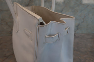 HERMES／エルメス バーキン35 ヴォーエプソン ホワイト □K刻印 ハンドバッグ 700070126