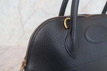 画像をギャラリービューアに読み込む, HERMES／エルメス ボリード31 アルデンヌ ブラック 〇Y刻印 ハンドバッグ 800010099
