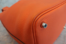 Load image into Gallery viewer, HERMES PICOTIN LOCK PM Clemence leather Orange poppy A Engraving Hand bag 700050225
