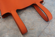 Load image into Gallery viewer, HERMES PICOTIN LOCK PM Clemence leather Orange poppy A Engraving Hand bag 700050225
