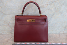 將圖片載入圖庫檢視器 HERMES／エルメス ケリー28 リセ ルージュアッシュ □E刻印 ショルダーバッグ 700060142
