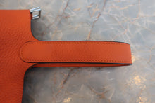 Load image into Gallery viewer, HERMES PICOTIN LOCK PM Clemence leather Orange poppy A Engraving Hand bag 700050225
