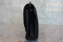 将图片加载到图库查看器，CHANEL/香奈儿 CF 双盖 链条包 羊皮 Black/Gold hadware(黑色/金色金属) 肩背包 800070077
