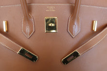 将图片加载到图库查看器，HERMES BIRKIN 35 Graine Couchevel leather Gold □C刻印 Hand bag 600090248
