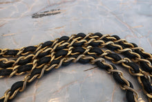 Load image into Gallery viewer, CHANEL CC mark fringe chain shoulder bag Lambskin Black/Gold hadware Shoulder bag 700090244
